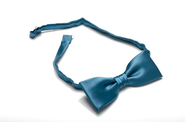 Blue bow tie — Stock Photo, Image