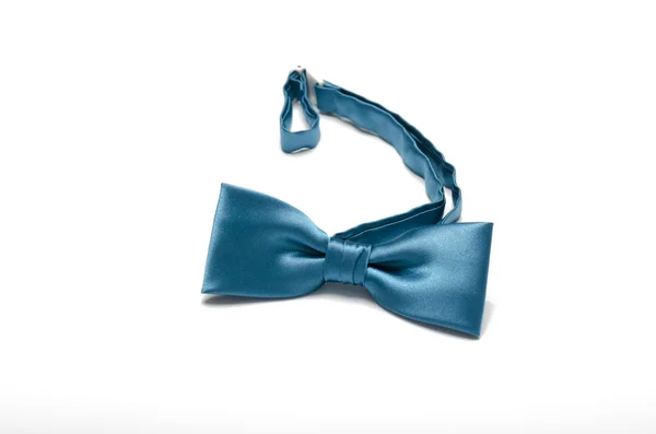 Blue bow tie — Stock Photo, Image