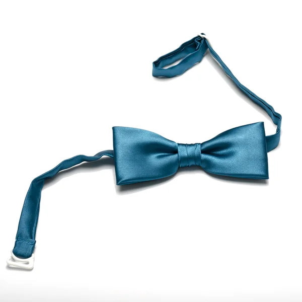 Blue bow tie — Stock Photo, Image