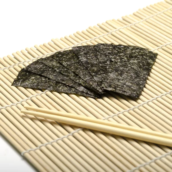 Японские сухие водоросли — стоковое фото