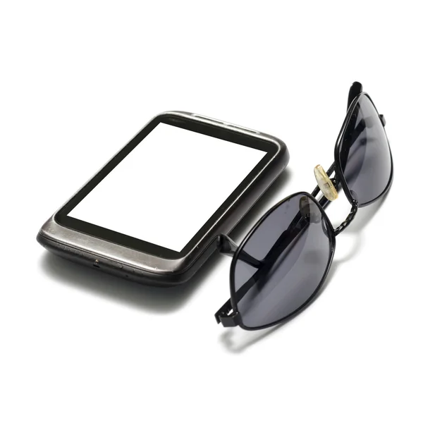 Gafas de sol con teléfono inteligente —  Fotos de Stock