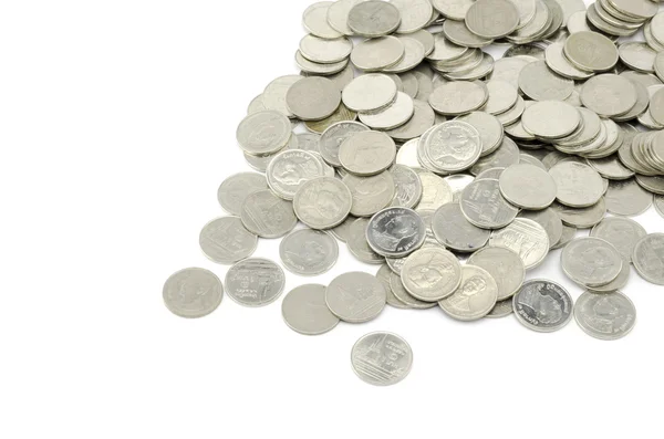 Zilveren munt — Stockfoto