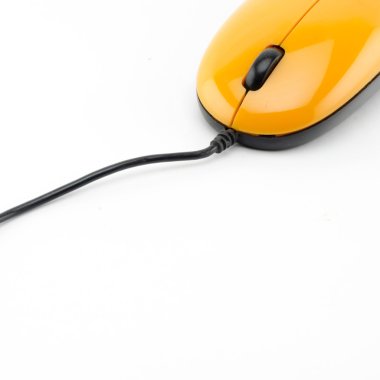 Turuncu bilgisayar fare