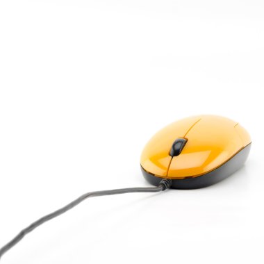 Turuncu bilgisayar fare
