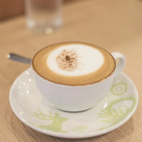 Scharfer Cappuccino — Stockfoto