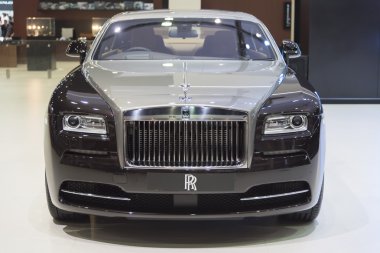 Bangkok, Tayland - 4 Nisan: yeni klasik otomobil markası Rolls 
