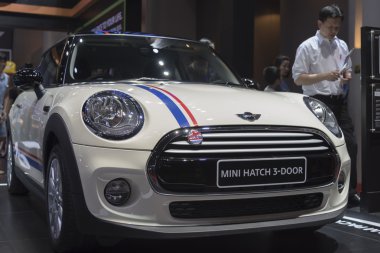 Bangkok, Tayland - 4 Nisan: araba marka mini Nisan'da 4,2015 t