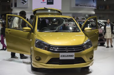 Bangkok, Tayland - 4 Nisan: yeni suzuki celerio show 4 Nisan,