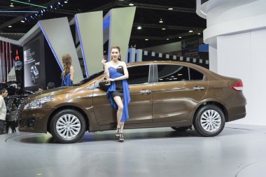 Bangkok, Tayland - 4 Nisan: yeni suzuki claz show Nisan 4,201