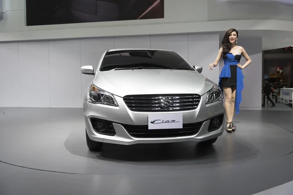 BANGKOK,THAILAND - APRIL 4 : new suzuki claz show on April 4,201 — Stock Photo, Image