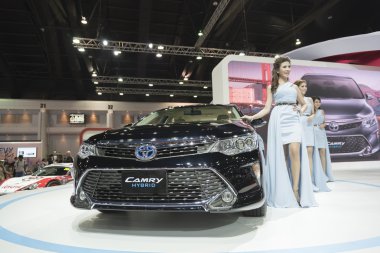 Bangkok, Tayland - 4 Nisan: yeni toyota camry show Nisan 4,20