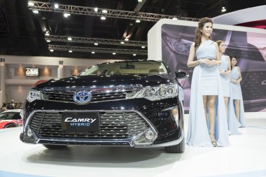 Bangkok, Tayland - 4 Nisan: yeni toyota camry show Nisan 4,20