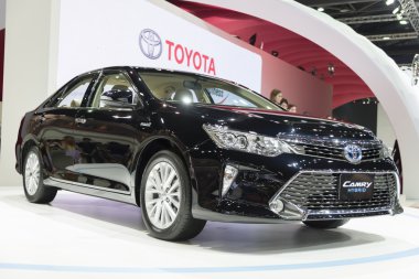 Bangkok, Tayland - 4 Nisan: yeni toyota camry show Nisan 4,20