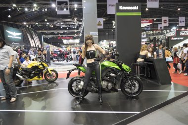 Kawasaki motosiklet gösterisi