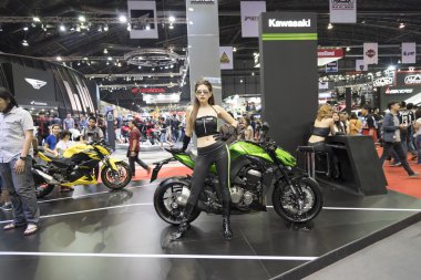 Kawasaki motosiklet gösterisi