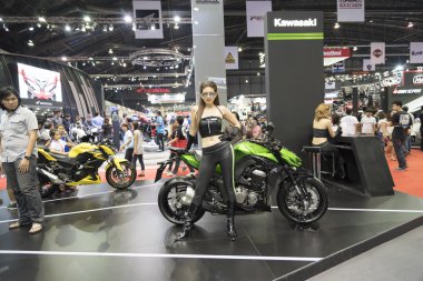 Kawasaki motosiklet gösterisi