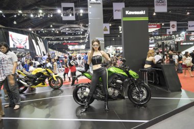 Kawasaki motosiklet gösterisi
