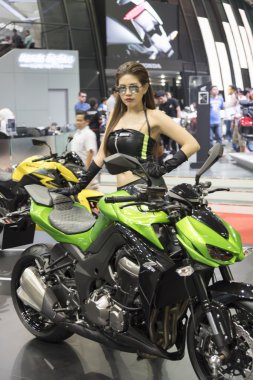 Kawasaki motosiklet gösterisi