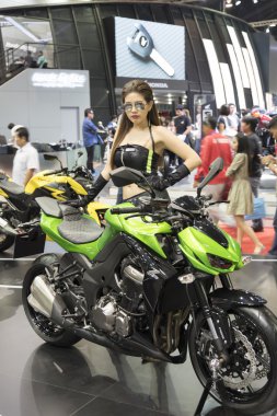 Kawasaki motosiklet gösterisi