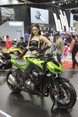 Kawasaki motosiklet gösterisi