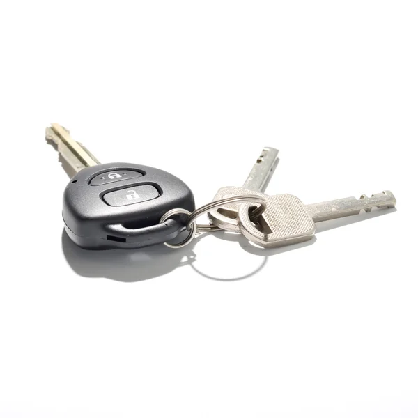 Keys and car key — Stock Photo, Image