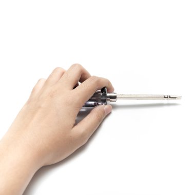 Sol el tutma tornavida