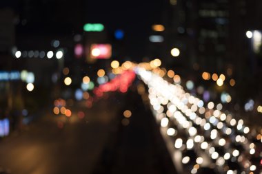 ufuk araba ışıklar