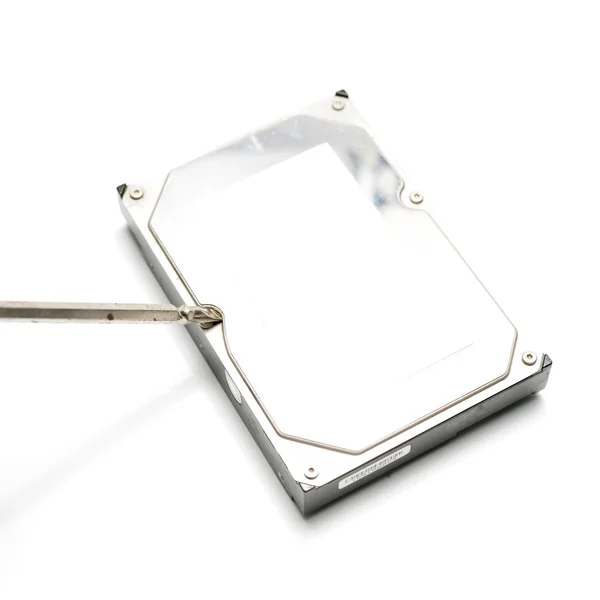 A hard disk Csavarhúzó — Stock Fotó