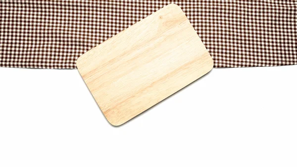 Резка деревянной доски — стоковое фото