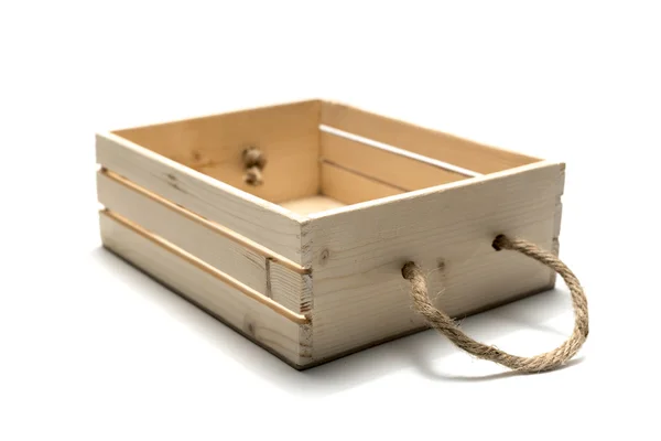 Empty wood box — Stock Photo, Image