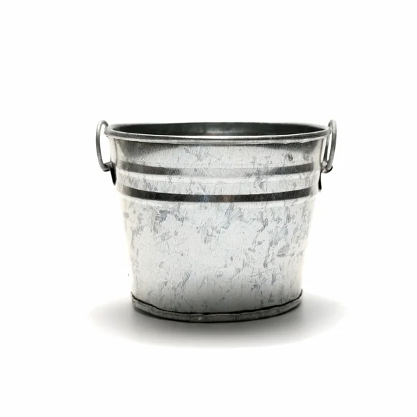 Metal bucket — Stock Photo, Image