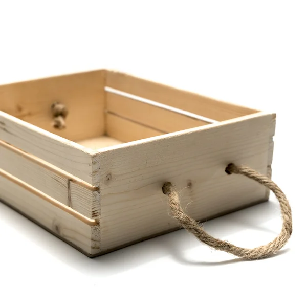 Empty wood box — Stock Photo, Image