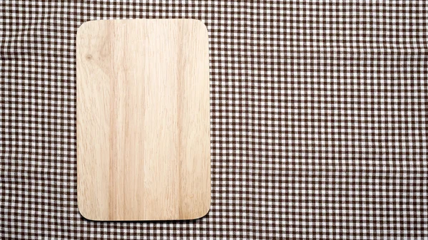 Drewniana deska do krojenia — Zdjęcie stockowe