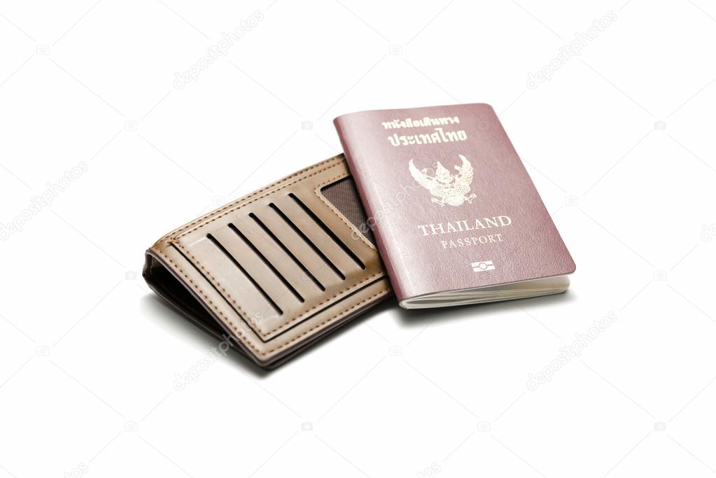 passport and wallet