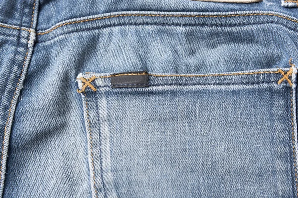 Jean pocket — Stock Photo, Image