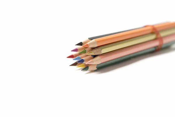 Πολύχρωμο μολύβι — Φωτογραφία Αρχείου