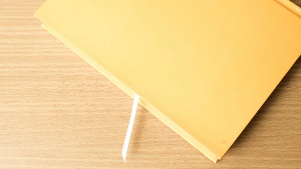 Orange book — Stock Photo, Image