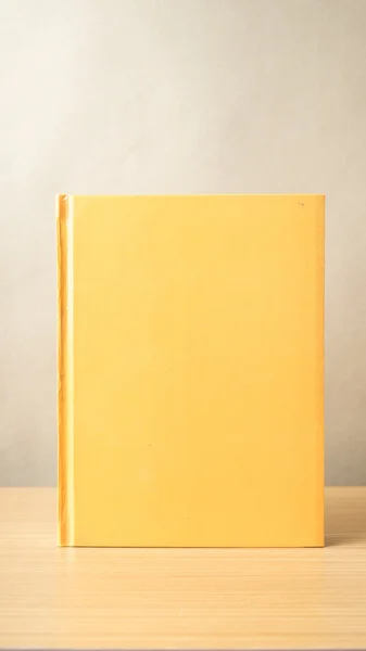 Orangefarbenes Buch — Stockfoto