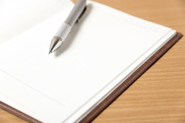 açık defter kalem