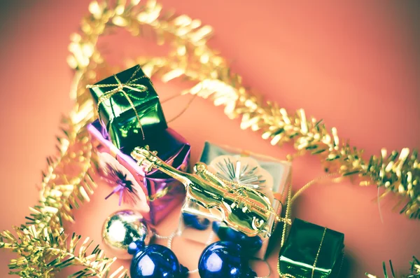 Objektet dekorera för julgran — Stockfoto