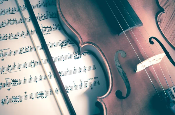Tempo di praticare il violino — Foto Stock