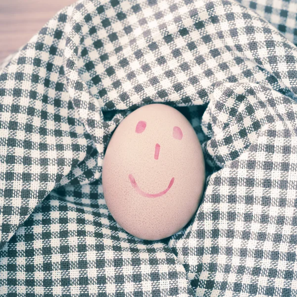 Vajíčko úsměv — Stock fotografie
