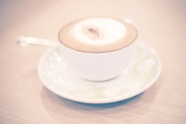 Sıcak cappuccino — Stok fotoğraf