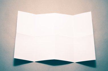 Boş beyaz buruşuk kağıt 