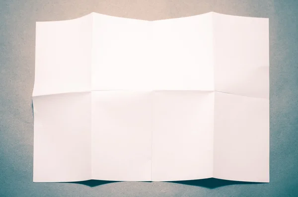 Pusty biały zmięty papier — Zdjęcie stockowe