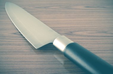 Bir mutfak bıçağı