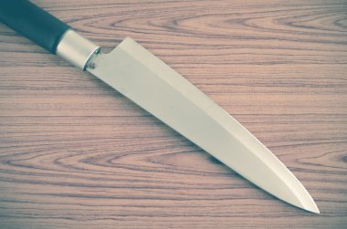 Bir mutfak bıçağı