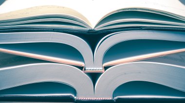 Masada bir yığın kitap