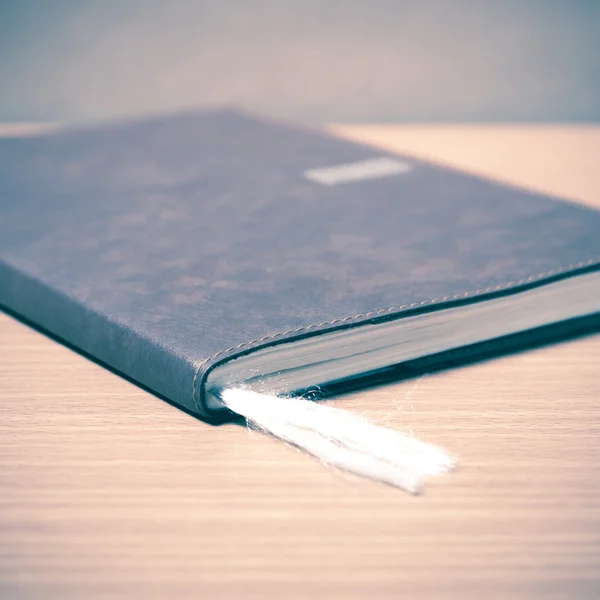 Brown book on table — Stock Photo, Image