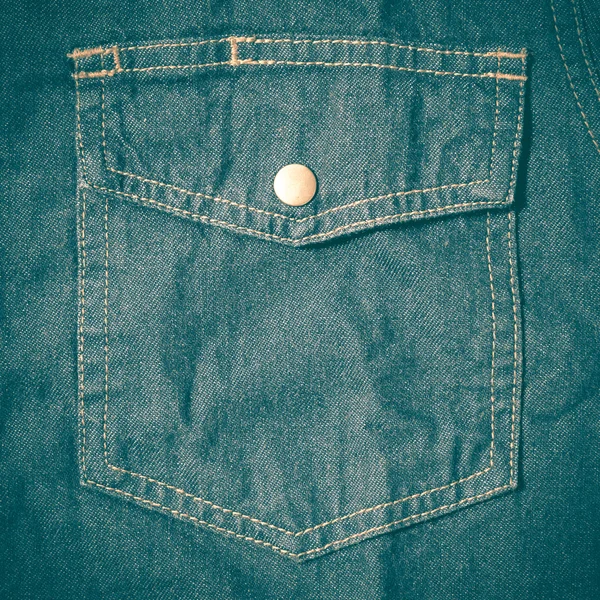 Jeans Tasche Retro Vintage-Stil — Stockfoto